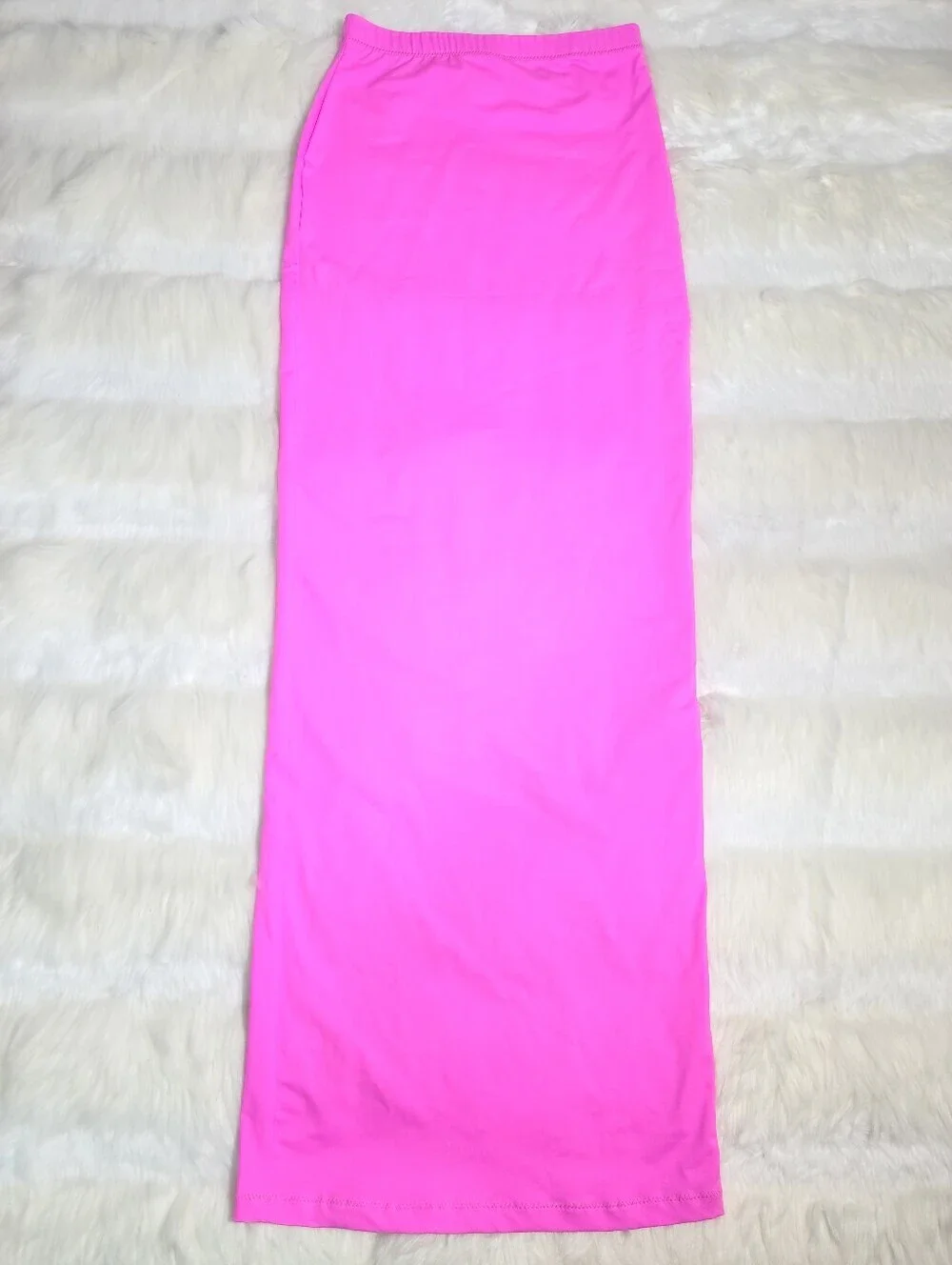 SKIMS Swim Sarong Skirt Pink Neon Orchid Women XS NEW